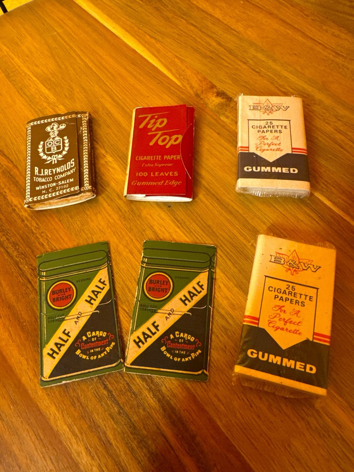 old rolling tobacco brands Vintage Rolling Papers