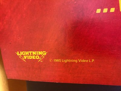1985 Lighting Video “The Party Animal” Movie Poster
