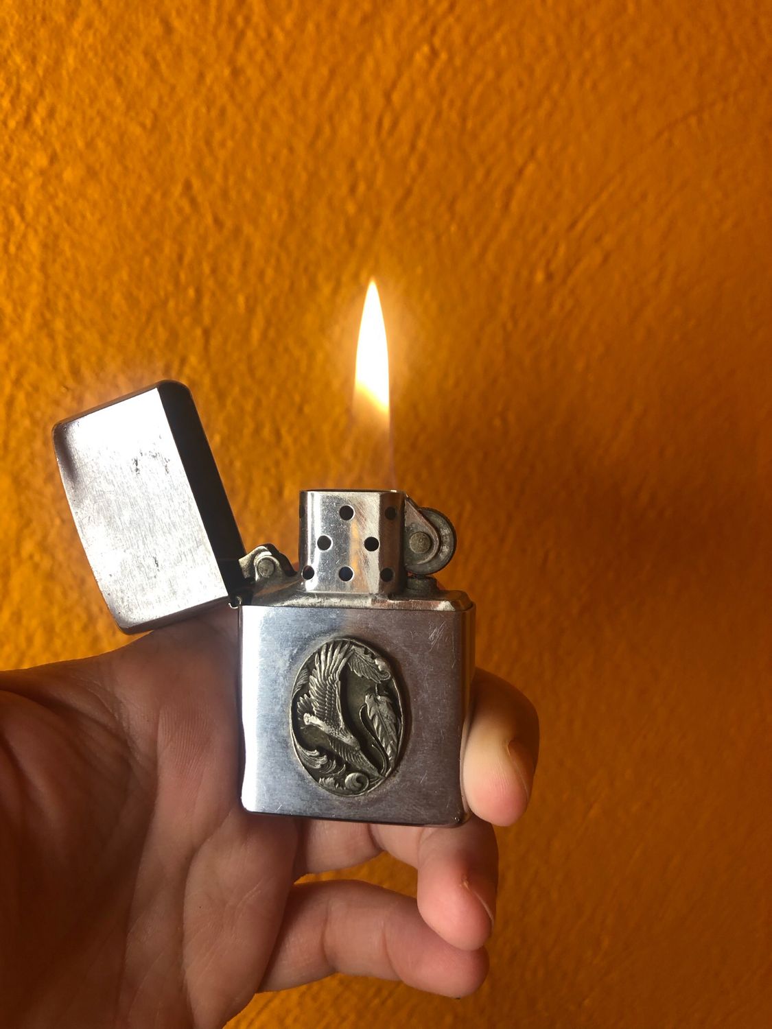 2002 Eagle Emblem Zippo Lighter