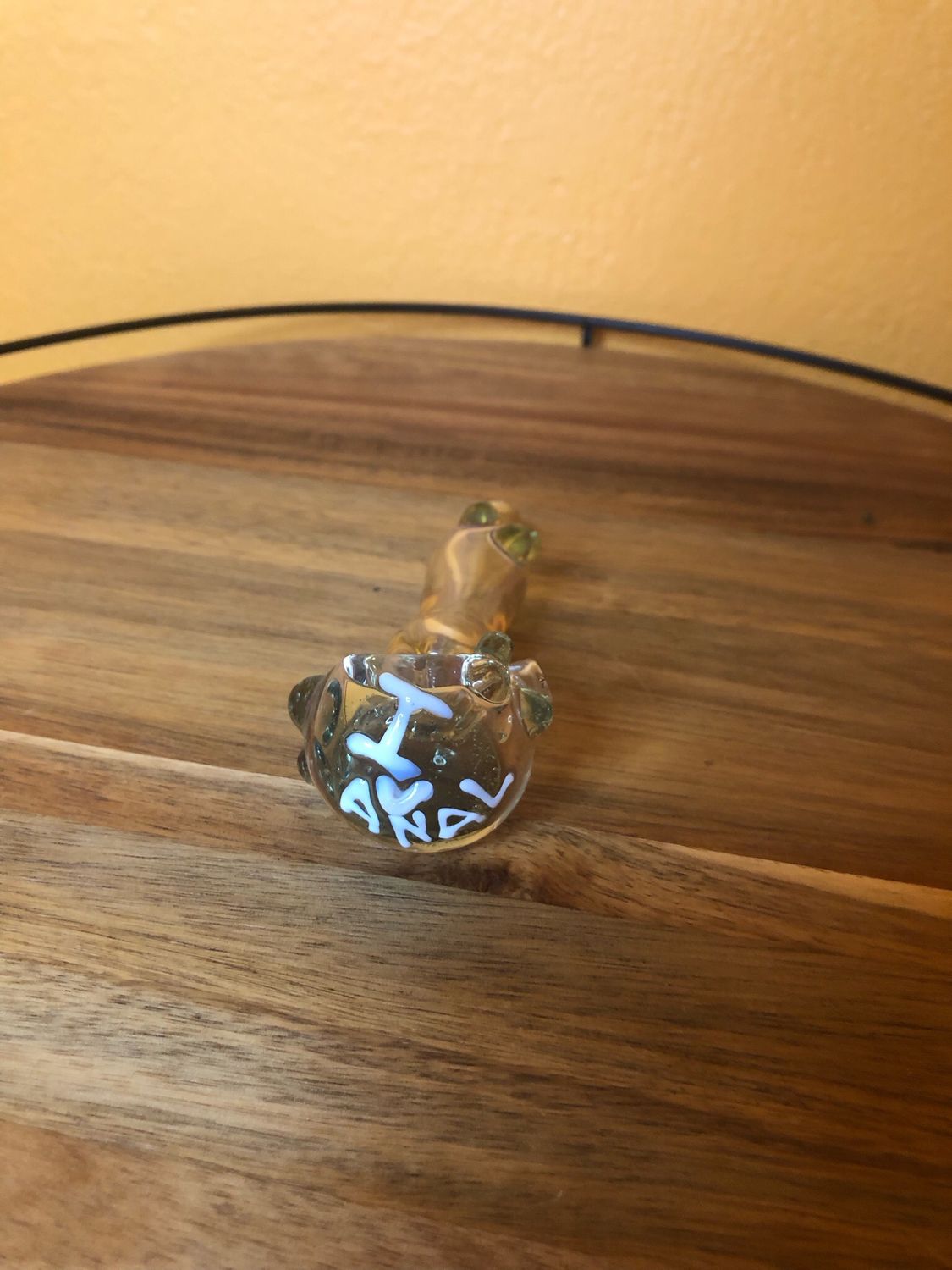 I <3 Anal Fumed Hand Pipe