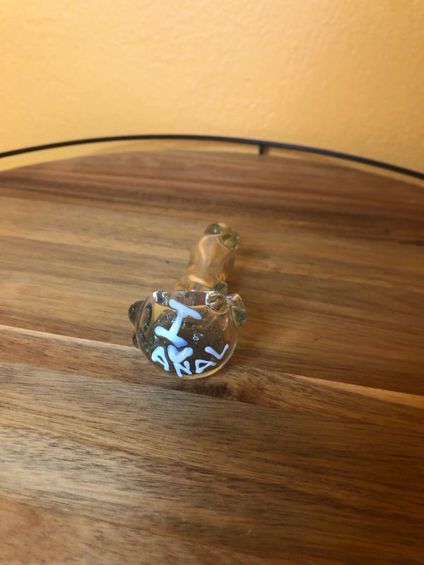 I <3 Anal Fumed Hand Pipe