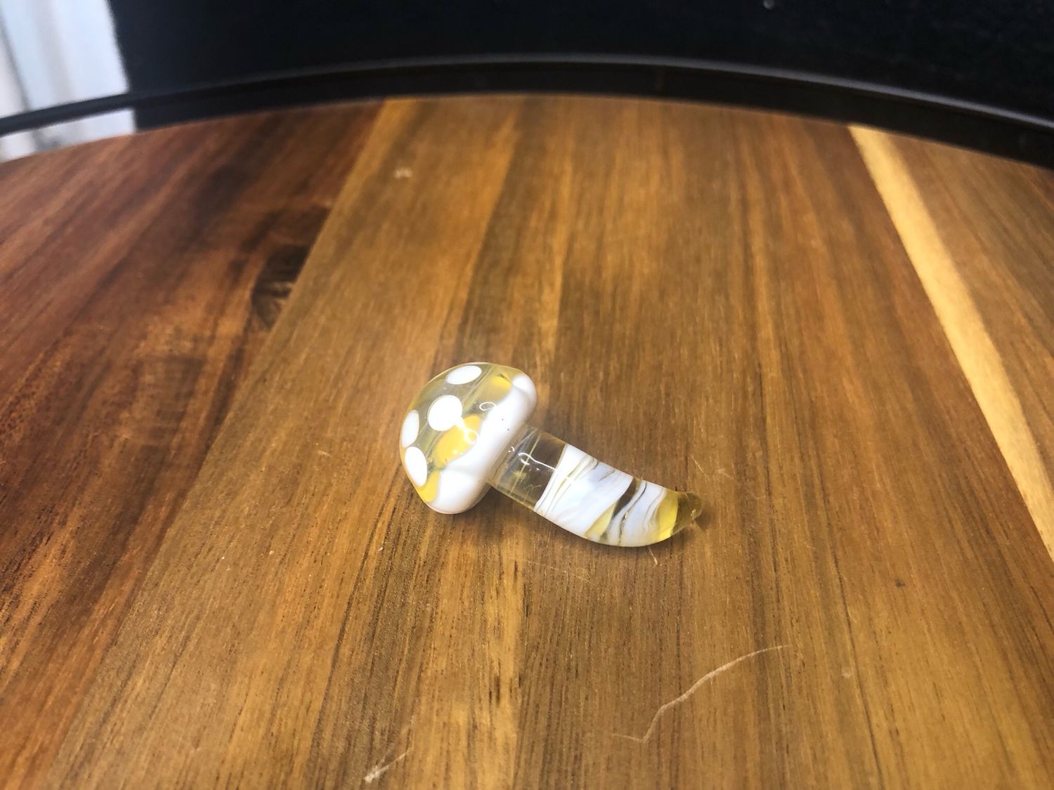Yellow Glass Mushroom