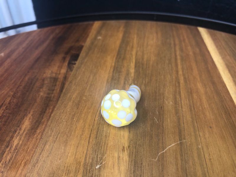 Yellow Glass Mushroom