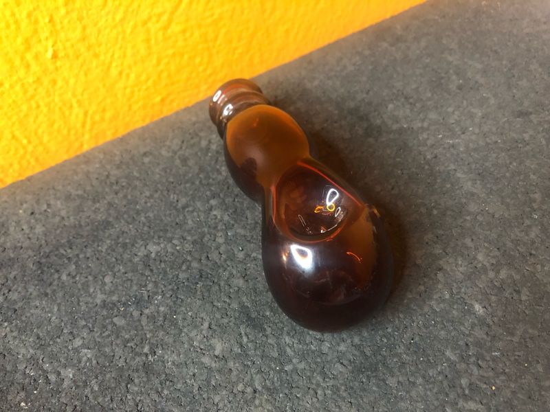 47/99 Upcycled Bottle Neck Hand Pipe