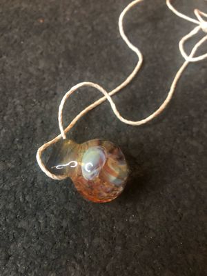 3D Mushroom Drop Pendant