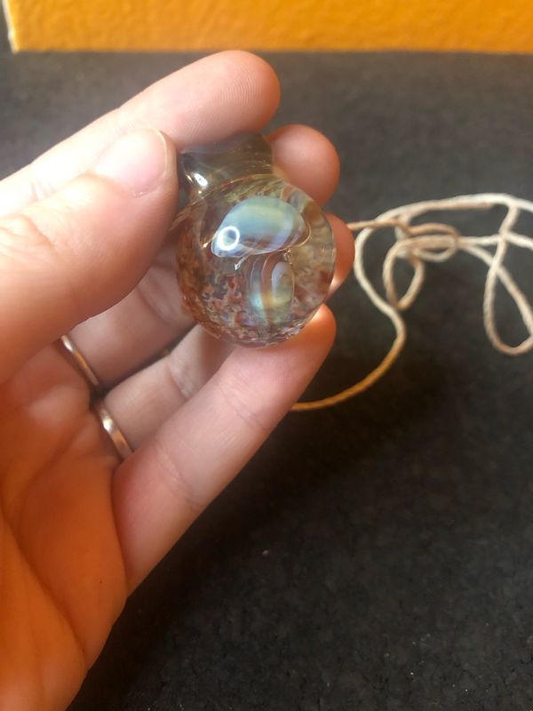 3D Mushroom Drop Pendant