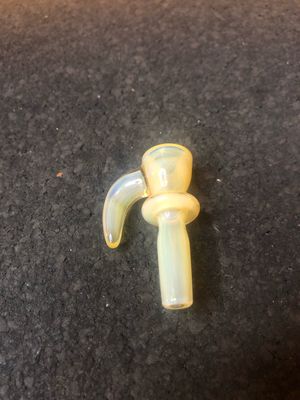 10mm Handblown Horned Fume Bowl by Optera Glass