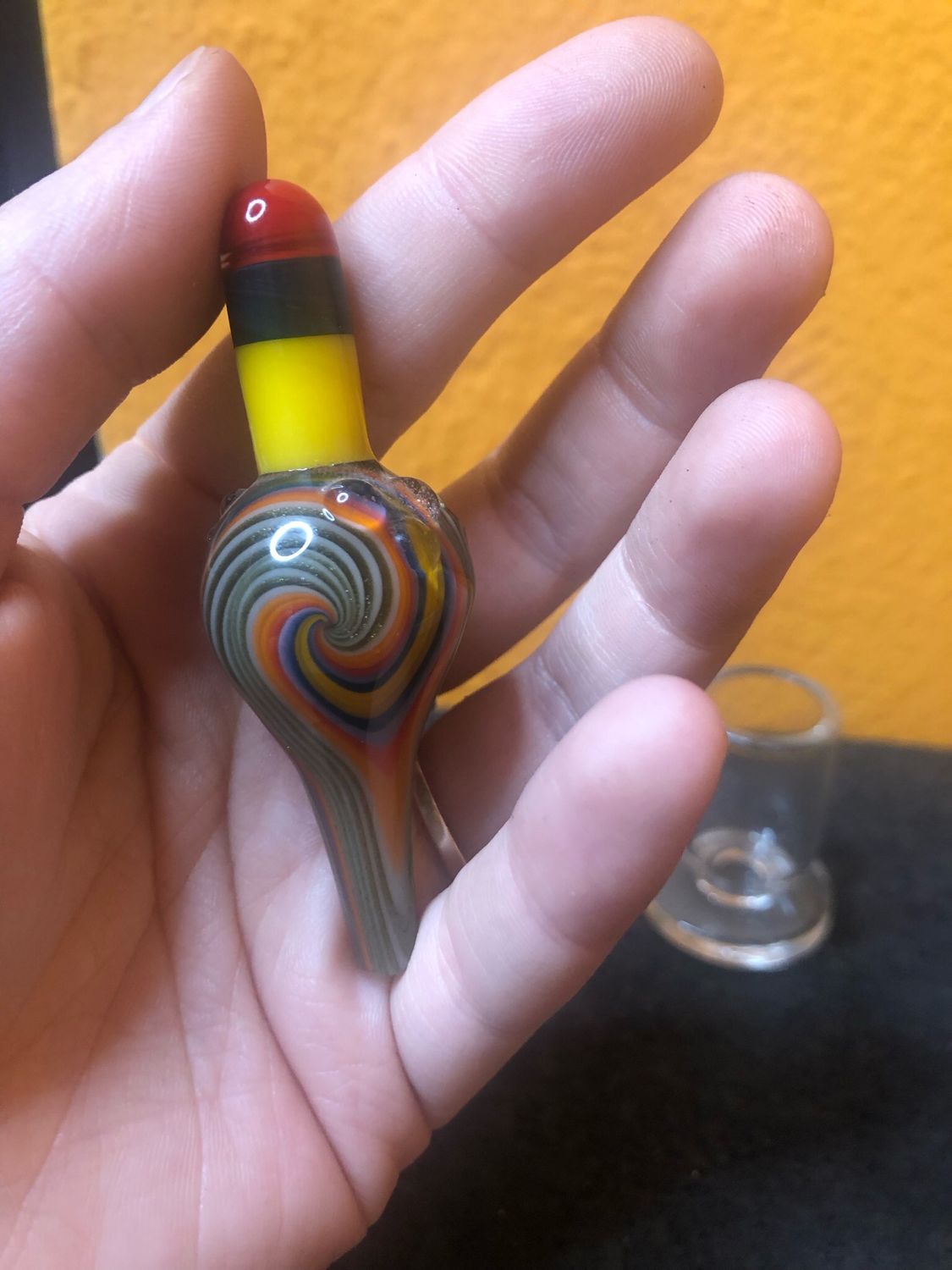 Spinning Top Directional Bubble Carb Cap