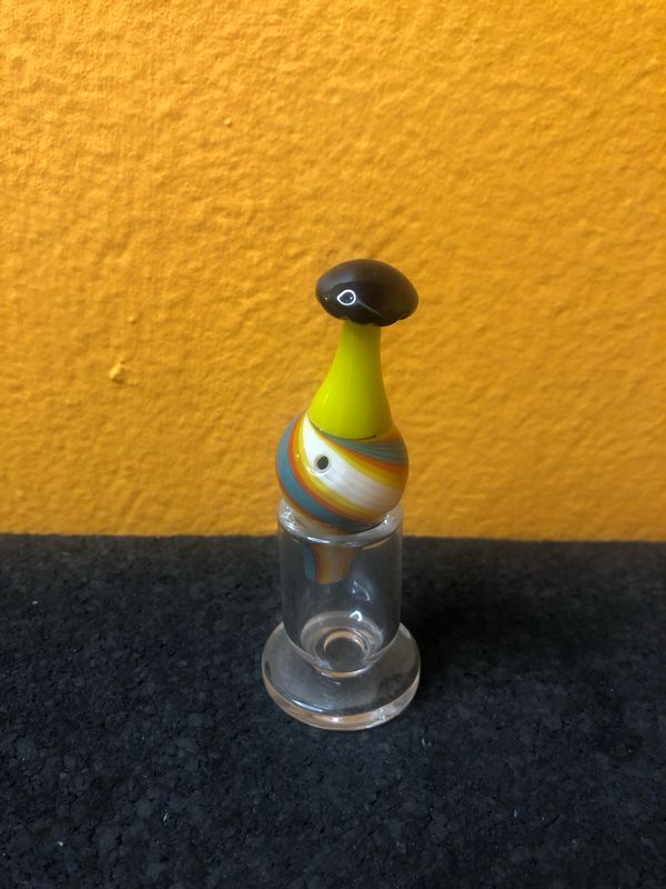 Striped Mushroom Directional Bubble Carb Cap