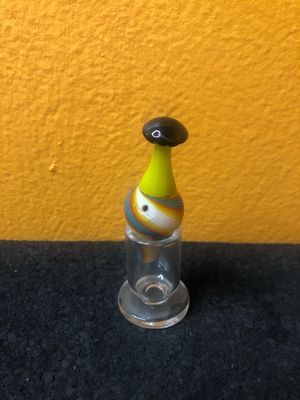 Striped Mushroom Directional Bubble Carb Cap