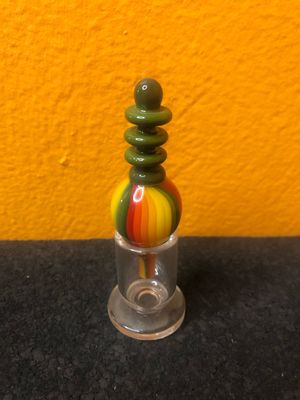 Spinach Rotini Rainbow Bubble Carb Cap