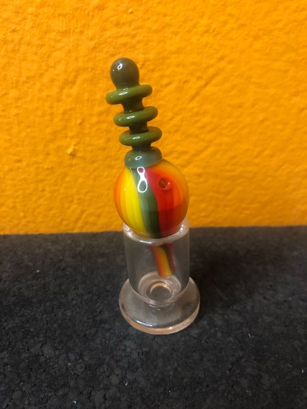 Spinach Rotini Rainbow Bubble Carb Cap