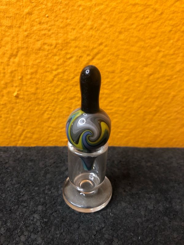 Colors And Grays Shimmering Bubble Cap