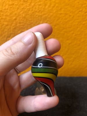 Garvey Flag Stripes Bubble Cap