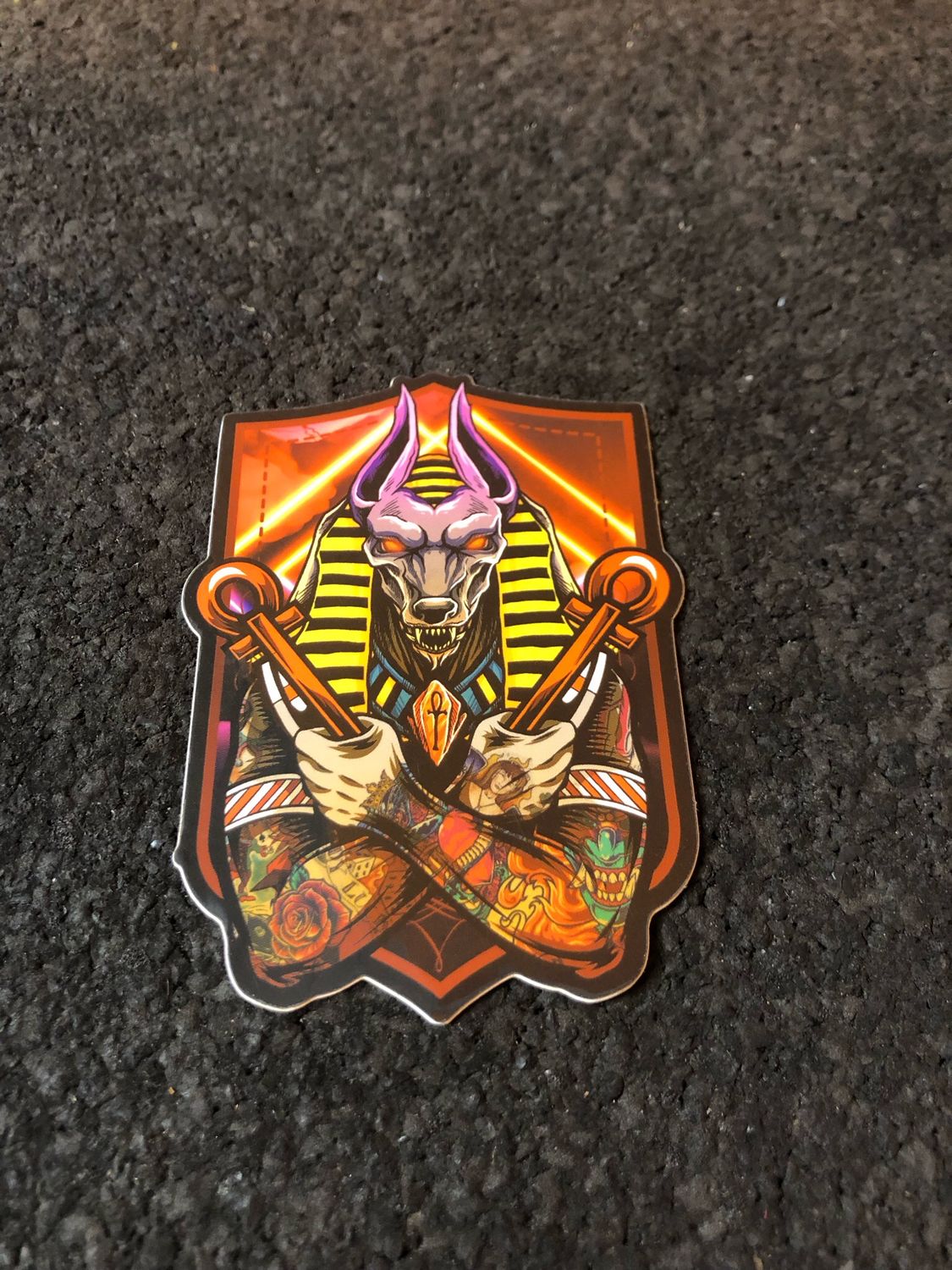 Tattoo Anubis Sticker