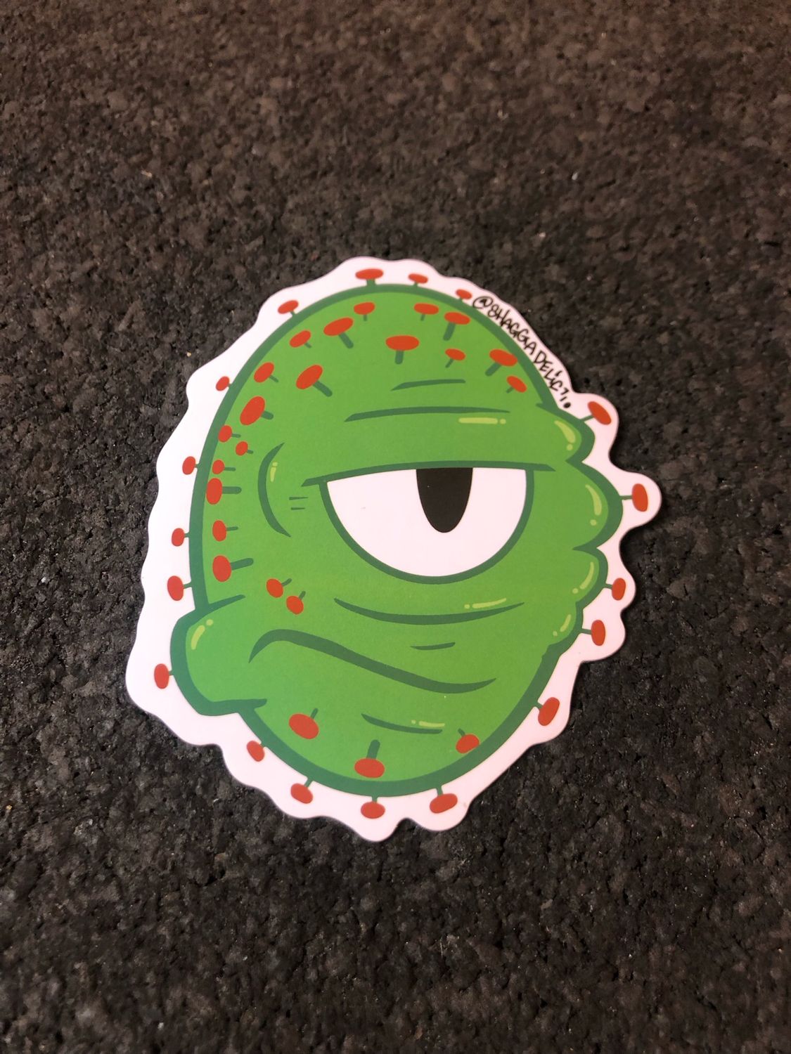8Haggadelic Germ Sticker