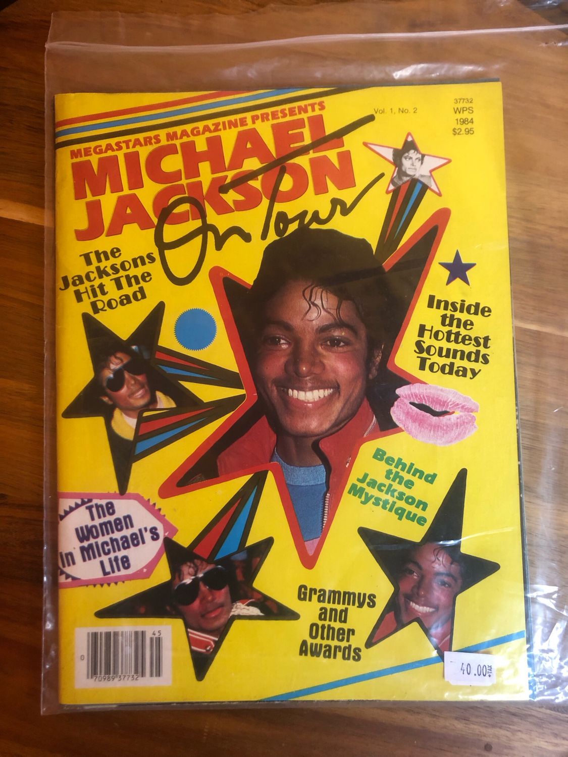 Megastars Magazine Vo 1 No 2 1984 Michael Jackson Tour Issue