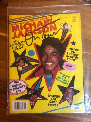 Megastars Magazine Vo 1 No 2 1984 Michael Jackson Tour Issue