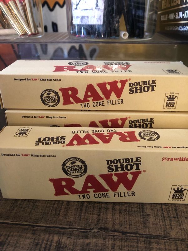 Raw Double Shot Two Cone Filler
