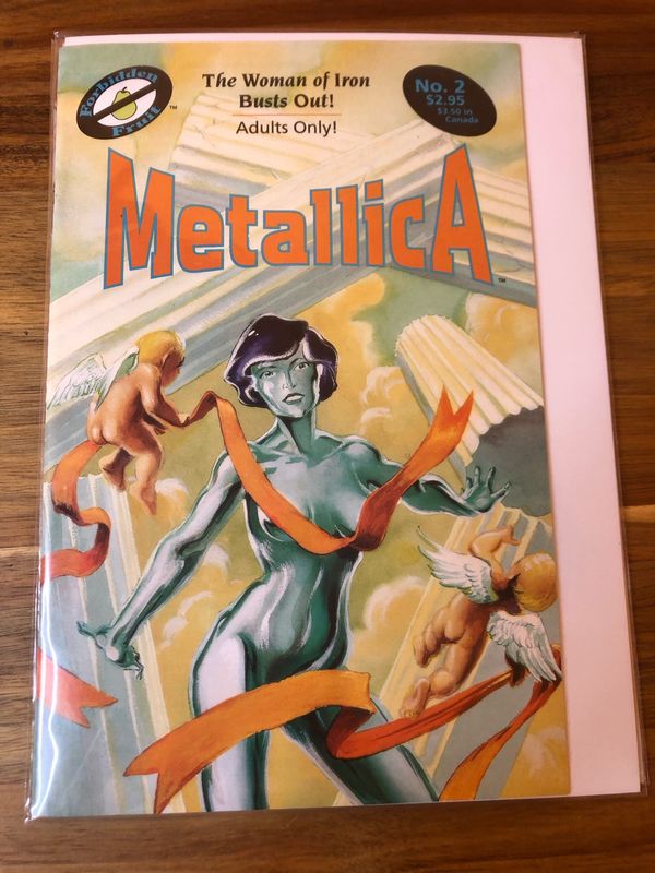 Forbidden Fruit ‘Metallica’ Adult Comic