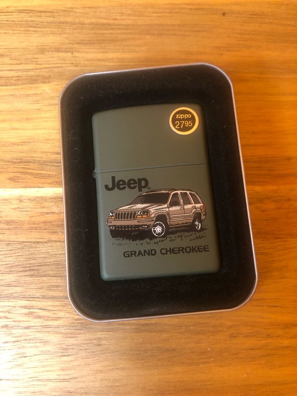 1999 Jeep Grand Cherokee Sealed Unused Zippo Lighter