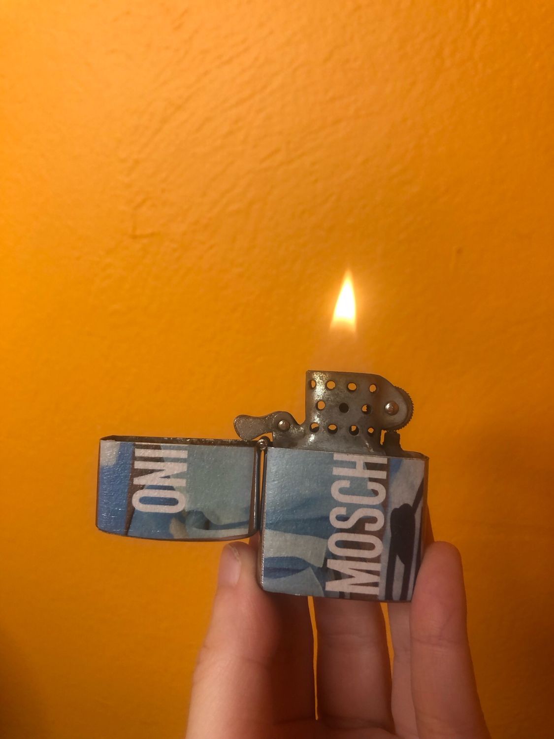 Customized Moschino Freedom Flip Top Lighter