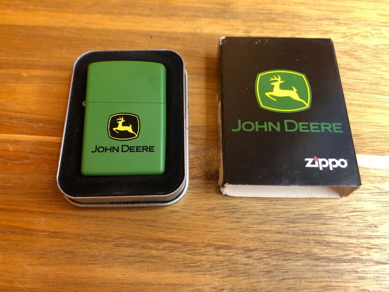 2004 John Deere Sealed Unused Zippo Lighter
