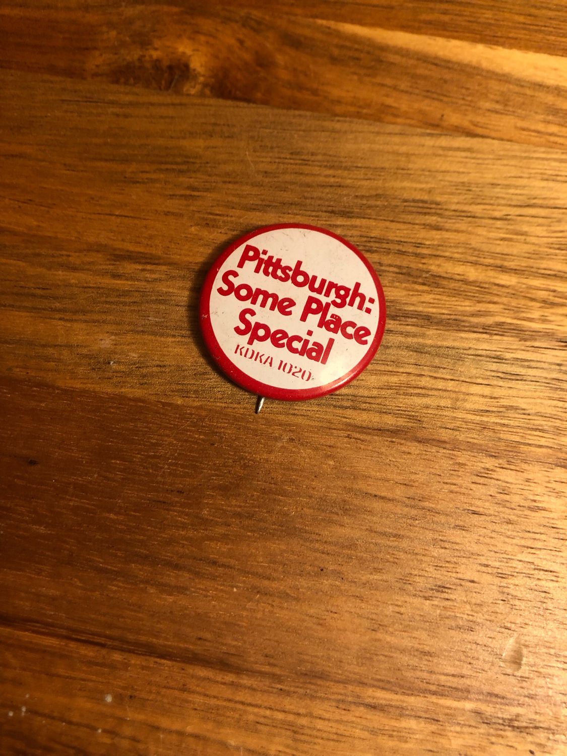 KDKA 1020 Pittsburgh Some Place Special Pin
