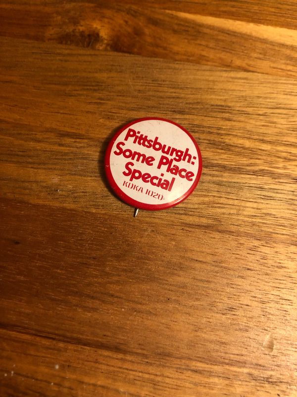 KDKA 1020 Pittsburgh Some Place Special Pin