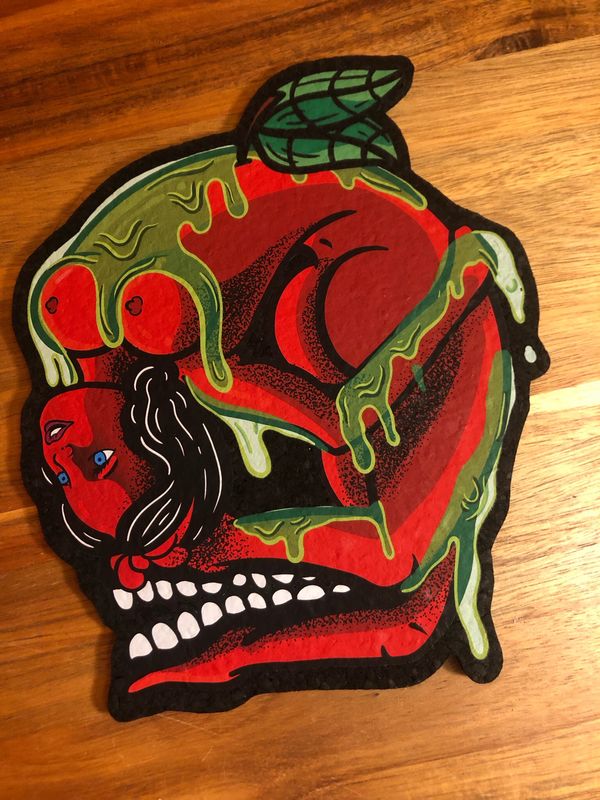 Bad Apple Curated Numbered Moodmat
