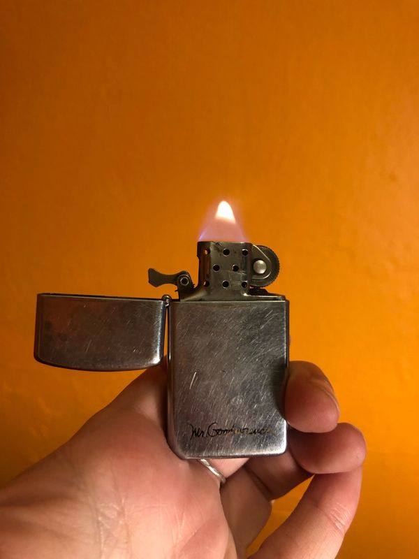 1987 Mr Goodwrench Zippo Slim Lighter