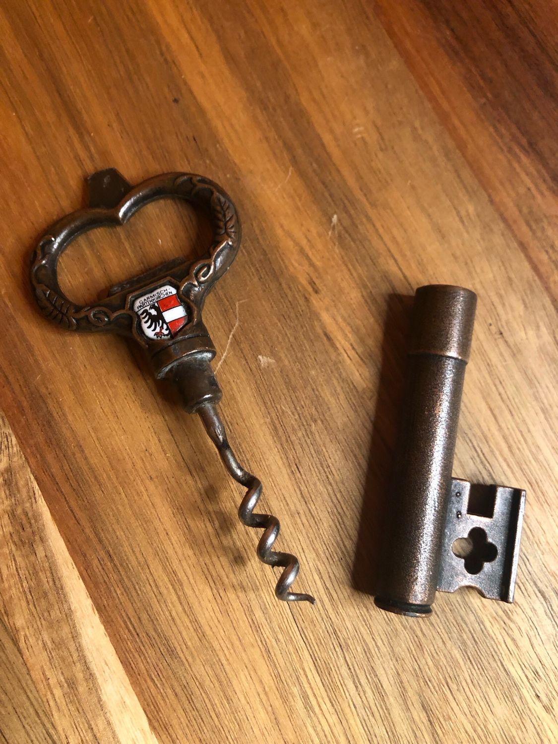 Garmisch-Partenkirchen Key Wine Bottle Opener