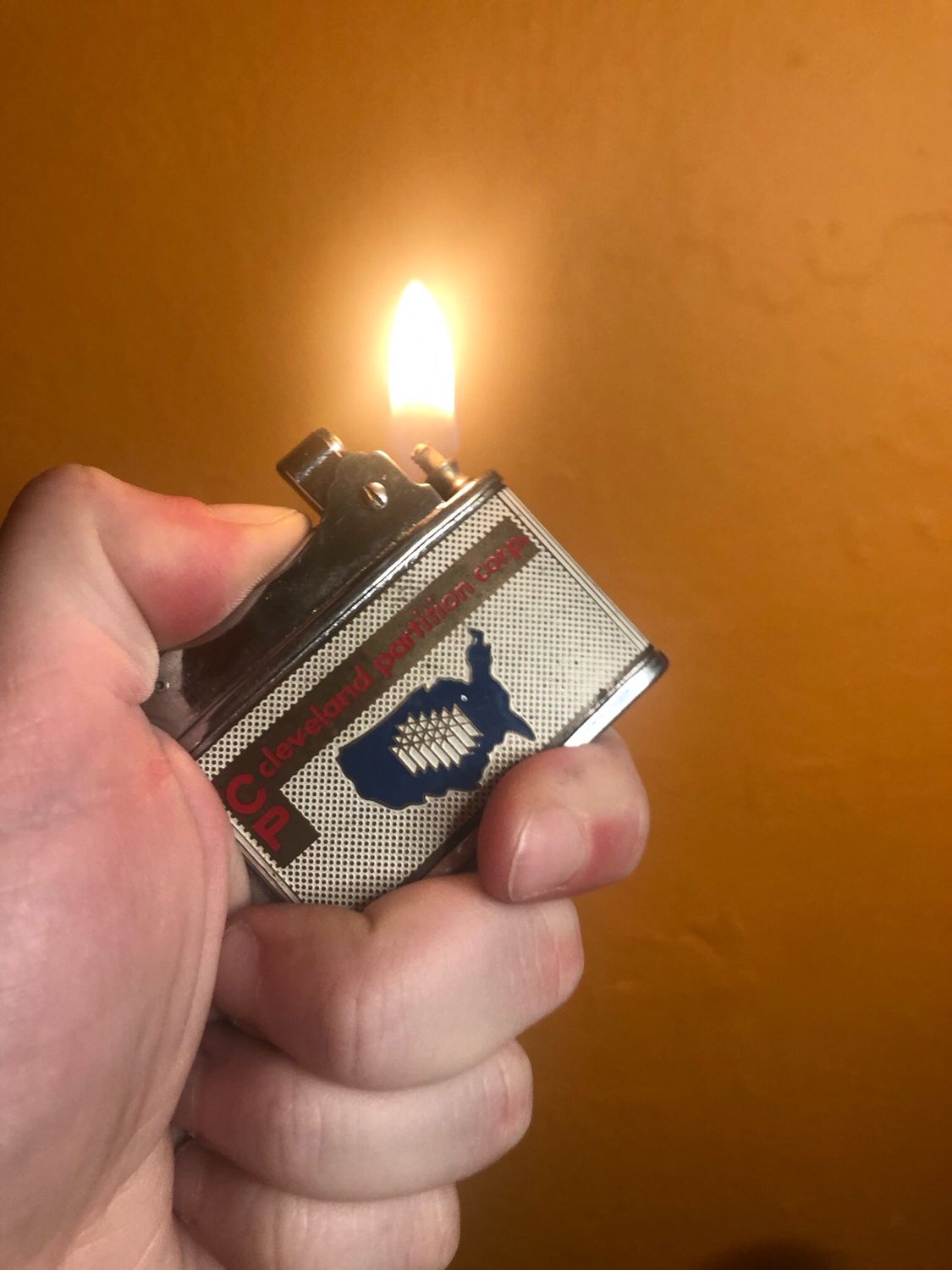 Cleveland Partition Corp Flat Advert Lighter