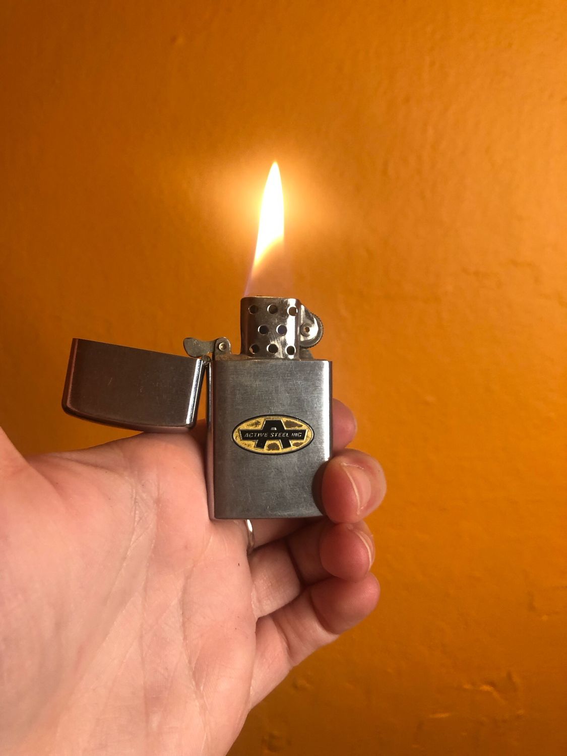 Active Steel Inc Barlow Flip Top Lighter