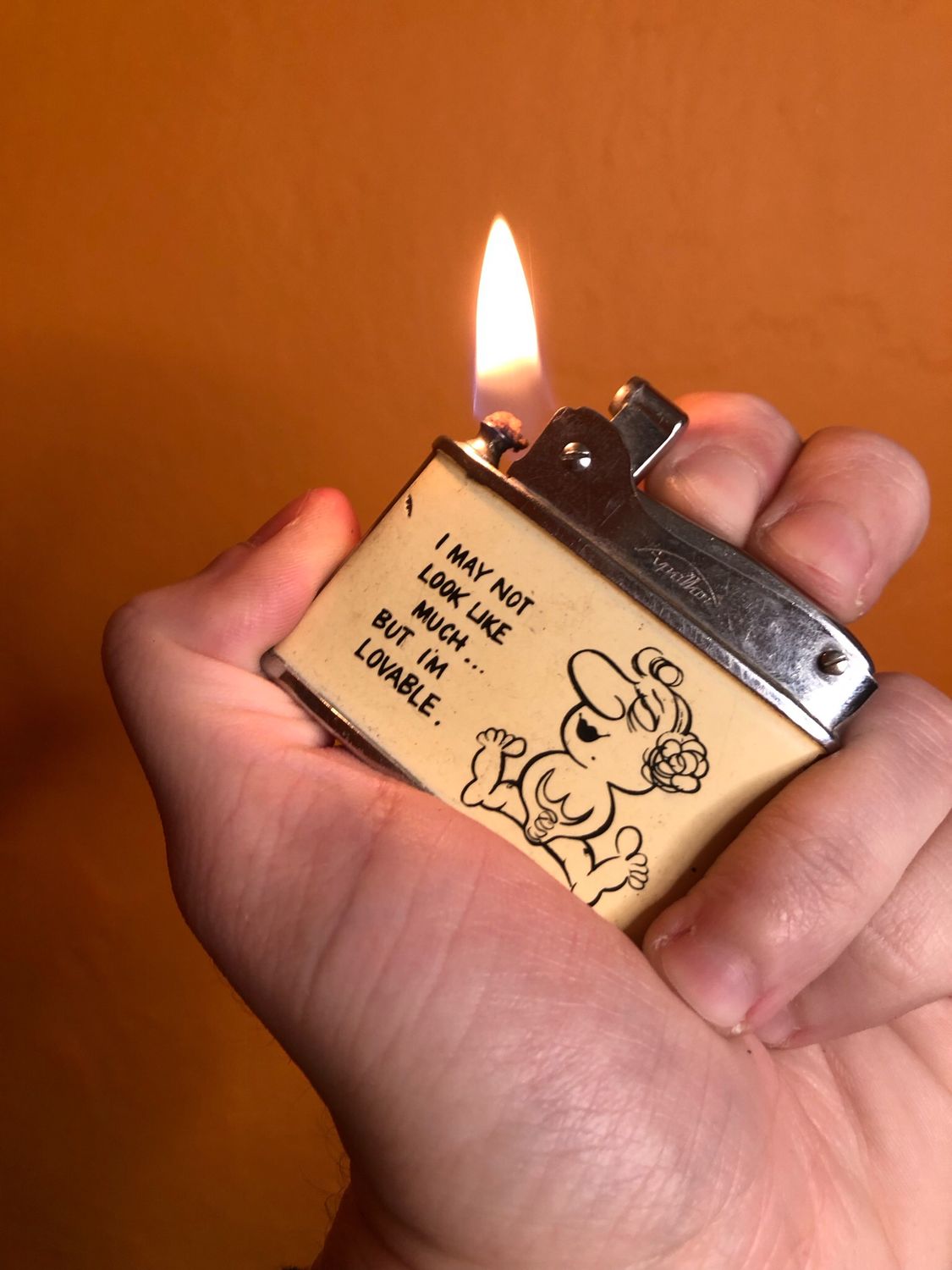 I’m Loveable Apollon Brand Flat Lighter