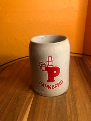 Parkbräu Salt Glazed 0.5 Liter Stein