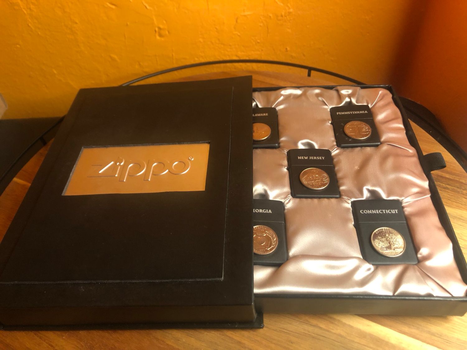 Zippo State Quarters Volume 1 Box Collection