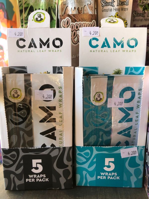 Camo Natural Leaf Wraps