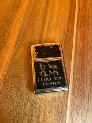 2007 Customized ‘O Me O My I Love You Kirsten’ Zippo Lighter