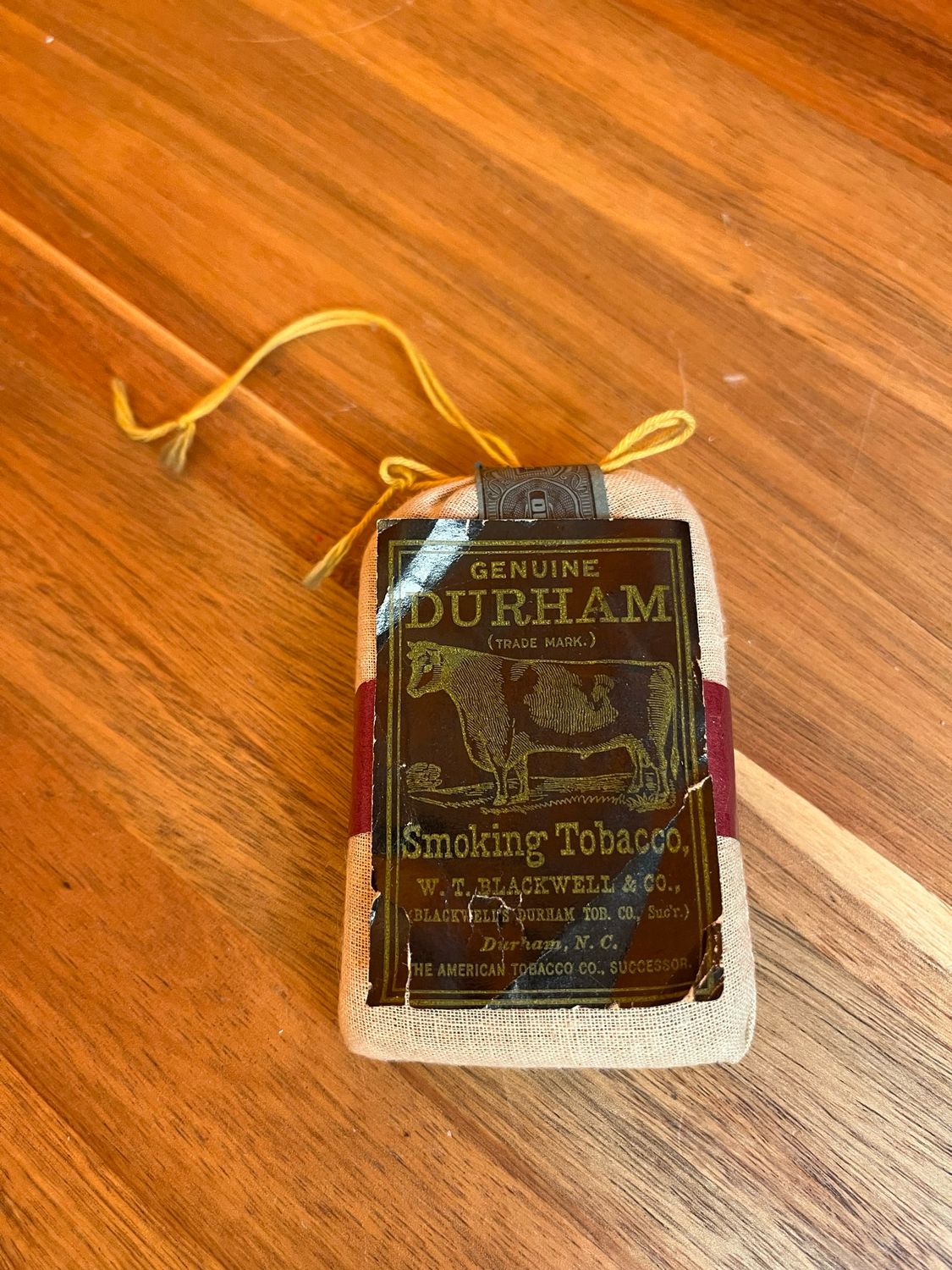 Genuine Durham Smoking Tobacco Pouch