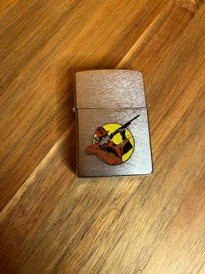 1994 Scratched Huntsman Zippo Lighter