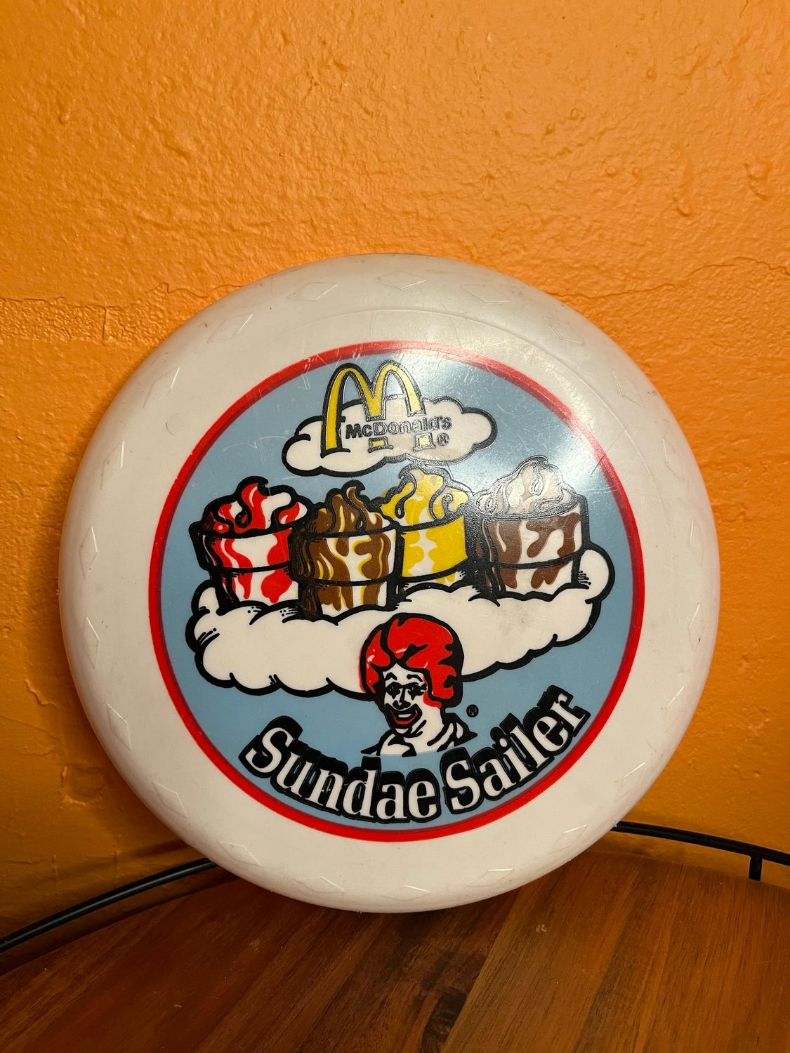 Sundae Sailer McDonald’s Frisbee