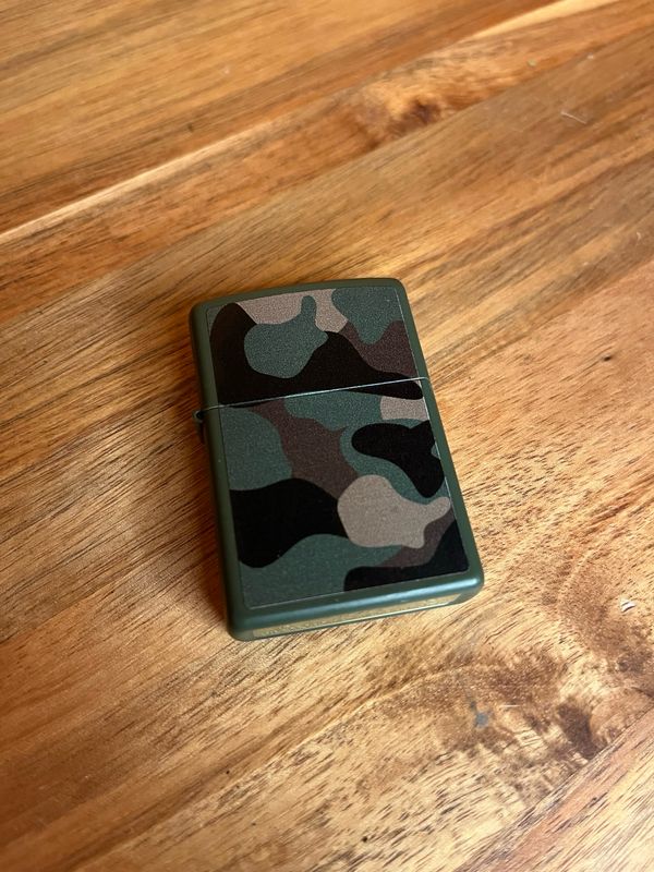 2014 Customized ‘I Love You Lacy’ Camo Zippo Lighter