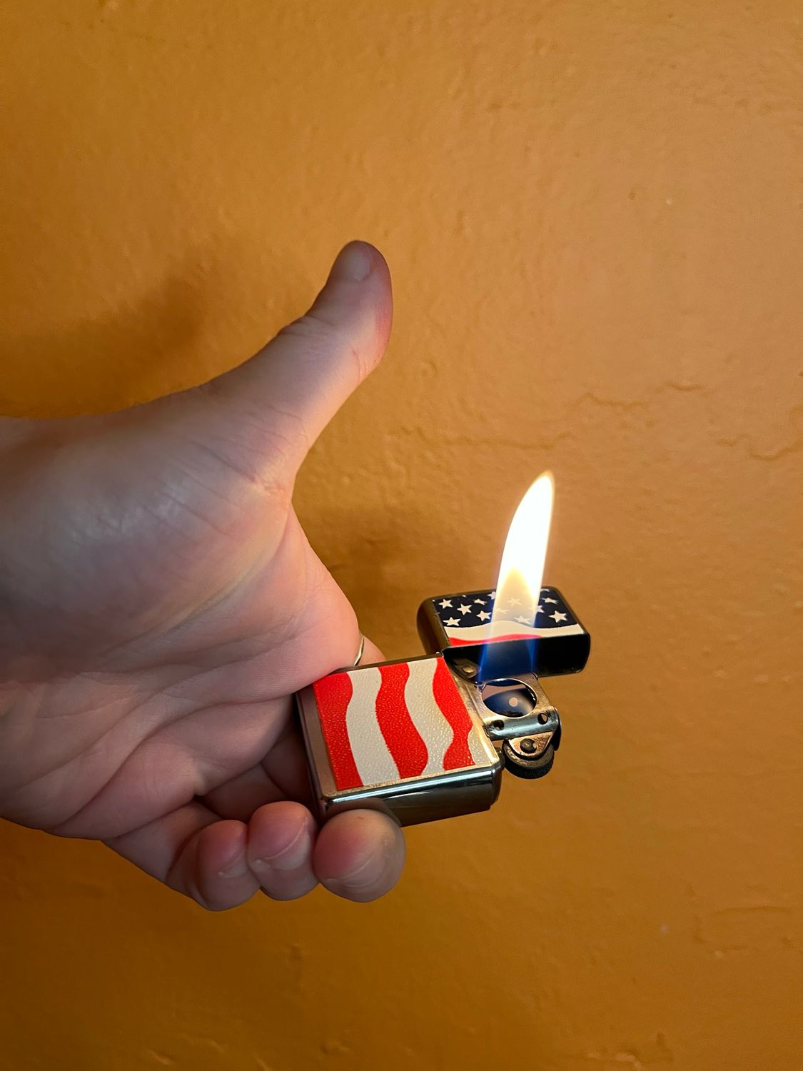 2009 Zippo American Flag Pipe Lighter