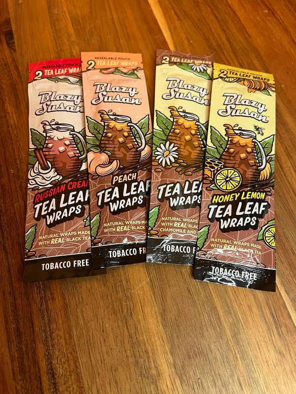 Blazy Susan Tea Tree Leaf Wraps