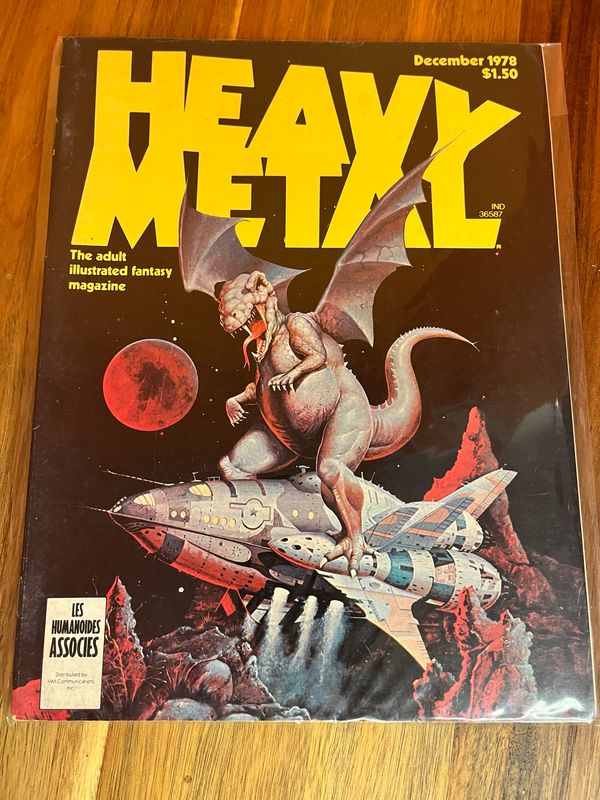 Heavy Metal Magazine December 1978 Issue