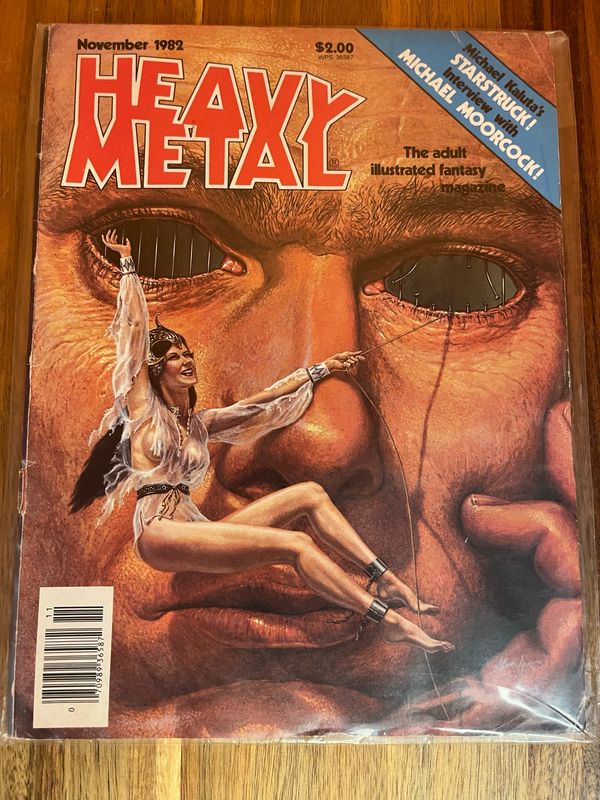 Heavy Metal Magazine November 1982 Issue