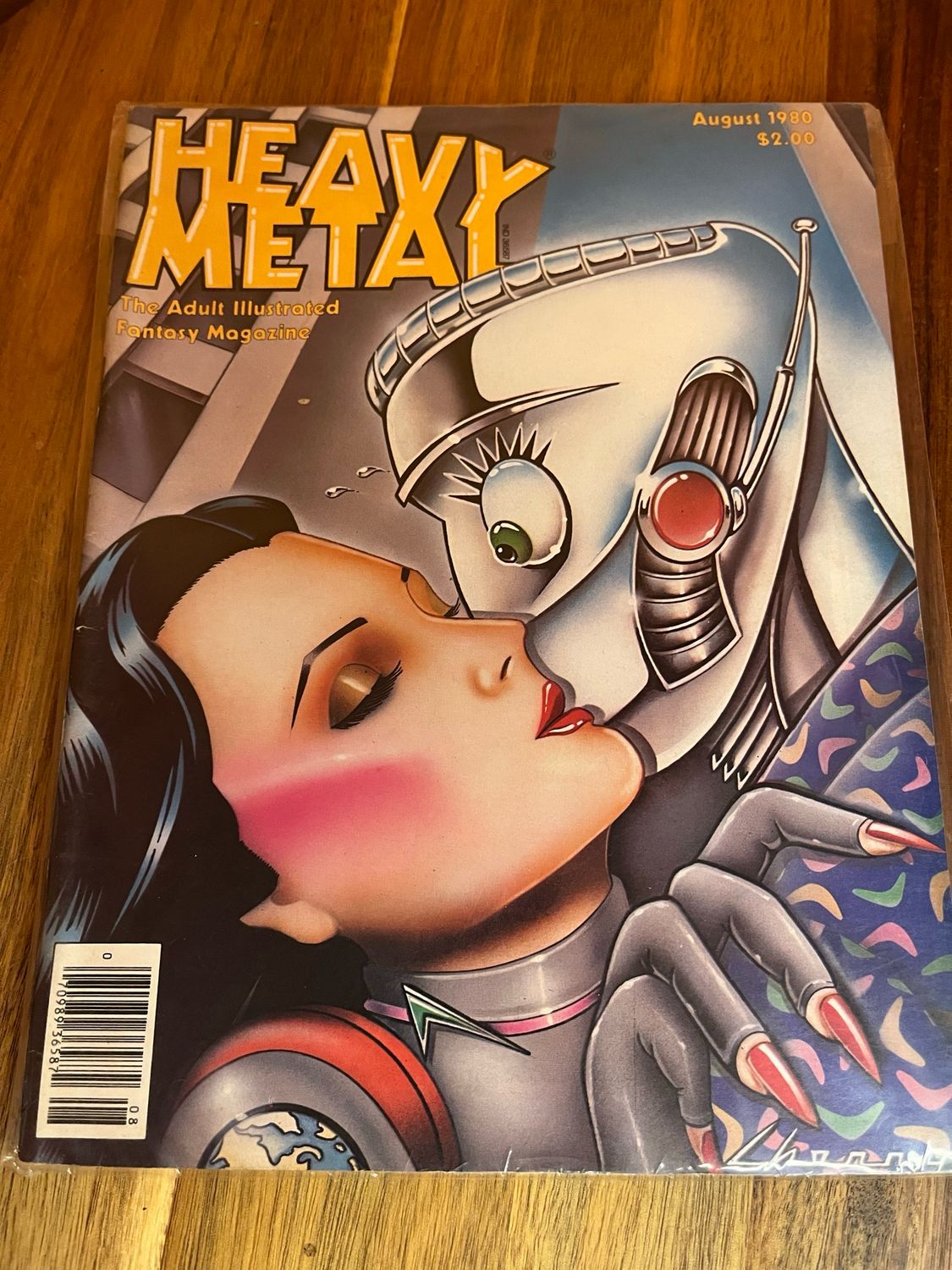 Heavy Metal Magazine August 1980 Issue