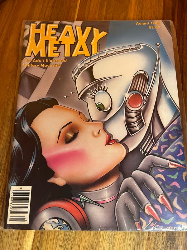 Heavy Metal Magazine August 1980 Issue