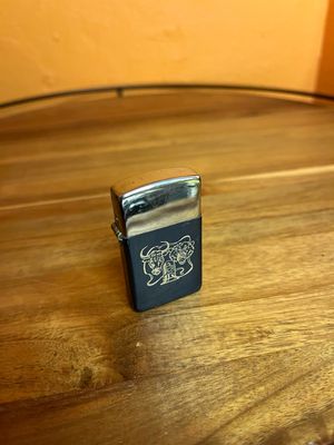 Bear &amp; Bull Market Stock Trading Park Flip Top Lighter